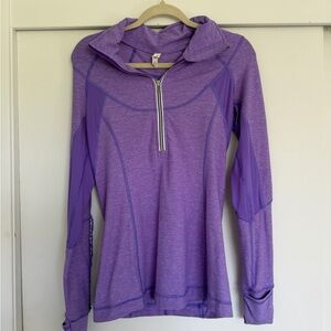 lululemon athletica Lavender Long Sleeve Top
